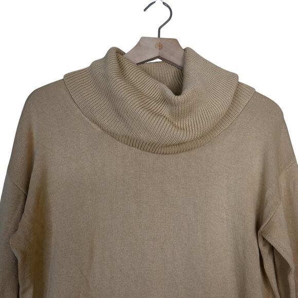 Michael Michael Kors Women's S Cowl Neck Logo Sweater - Picture 3 of 10